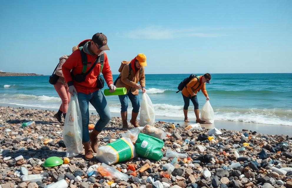 Pollution plastique en milieu marin, problématique adressée par le projet PLASTRON